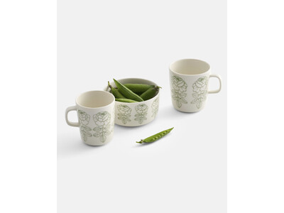 [マリメッコ] 春の食卓にやさしく寄り添うグリーンカラーのヴィヒキルースホームコレクションが登場。