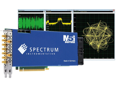 スペクトラム社が、超高速サンプリング、高分解能、市場トップクラスのストリーミング速度を備えた新型PCIeデジタイザを発表