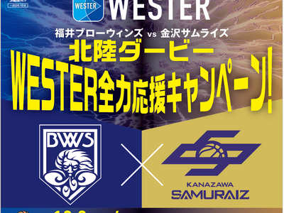 ����u���[�E�B���Y vs ����T�����C�Y�@�k���_�[�r�[WESTER�S�͉����L�����y�[���I