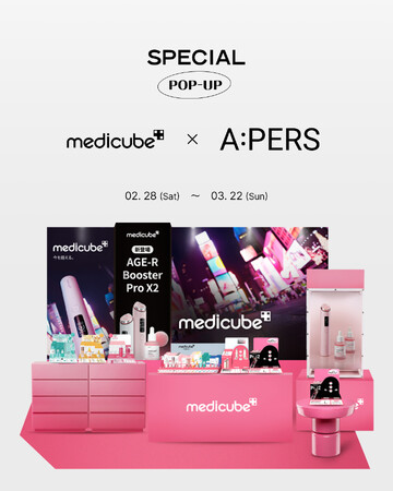 韓国発のダーマコスメブランド「medicube」がA:PERSで新作美顔器発売記念イベントを開催！ポップアップイベント第5弾