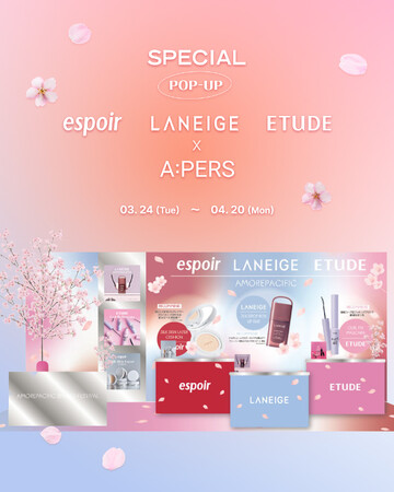 韓国コスメを代表するアモーレパシフィックがA:PERSで限定イベントを開催！ポップアップイベント第6弾