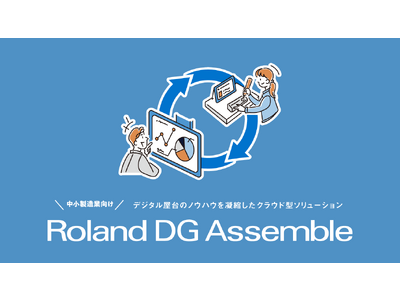 中小製造業向け生産現場改善ソリューション「Roland DG Assemble」を販売開始