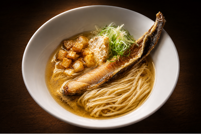 積丹の海を、すすれ！新メニュー「積丹プレミアム極ほっけラーメン～特製ウニバター添え～」登場！