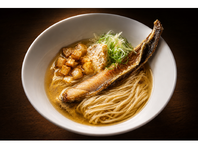 積丹の海を、すすれ！新メニュー「積丹プレミアム極ほっけラーメン～特製ウニバター添え～」登場！