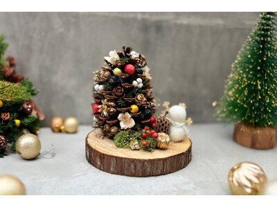 【梅小路ポテル京都】～手作りの温もりを添えるクリスマス～「大人も子供も簡単！ミニツリーワークショップ」