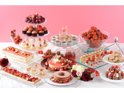 【ホテルグランヴィア岡山】苺の魅力を味わい尽くす「ストロベリーブッフェ」春の訪れとともに新たな装いで登場