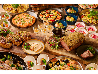 【ホテルヴィスキオ大阪】魚介と肉のWメイン！大阪産の新緑野菜で春の彩りを添える「新緑香る魚介と肉の大阪×...