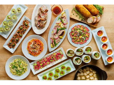 【ホテルグランヴィア大阪】春らしいお料理とライブキッチンの出来立てメニューがおすすめ！「ゴールデンウィーク限定ファミリーブッフェ」開催