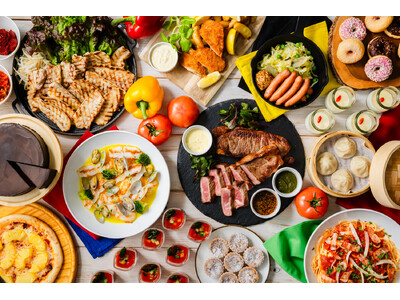 【ホテルグランヴィア広島】まるで“世界一周”！19か国のグルメを味わう贅沢「旅するビュッフェ 世界美食め...