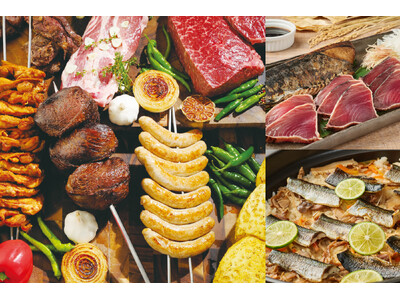 【ホテルグランヴィア大阪】焼き立ての塊肉を目の前で切り分ける臨場感を楽しめる！「シュラスコ時々ラウンド　...