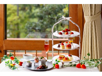 【奈良ホテル】苺の季節がやってきた！苺3種の食べ比べ付き　大人気商品　苺の魅力がギュッと詰まった「いちごアフタヌーンティー」発売について