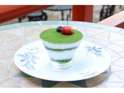 【奈良ホテル】奈良県産抹茶を使用した「和」と「洋」が織りなす夏限定スイーツ「抹茶ティラミス」発売について