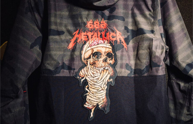 686 × METALLICA、2026-27コレクション発売。バンドのアートワークを