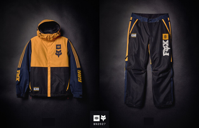 モトクロスのDNAを雪山へ。686 × FOX RACING、レーシングデザインを
