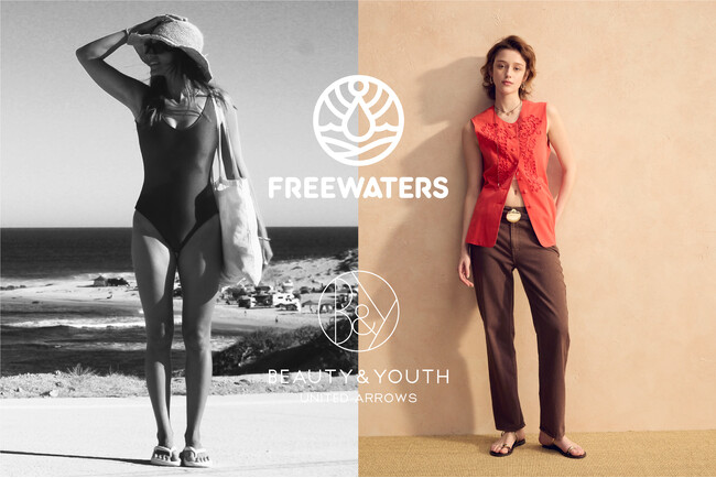 カリフォルニア発のサステナブルフットウェアブランド『FREEWATERS』、BEAUTY&YOUTHで待望の初のウィメンズモデルを展開！新作サンダル「CLOUD9 ULTRA BLISS」が登場