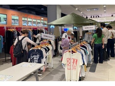 KUZUHA MALL で回収した衣服を無料でお持ち帰りいただける第6回「￥0Market(ゼロエン マーケット)」を開催