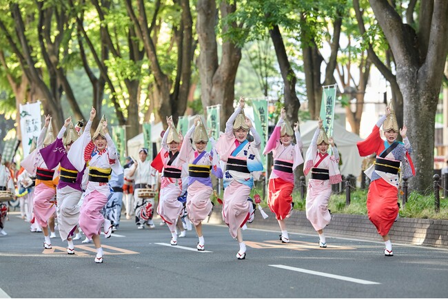 徳島市阿波おどり親善訪問団が「仙台・青葉まつり」で阿波おどりを披露！！