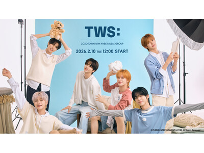 「ZOZOTOWN with HYBE MUSIC GROUP」第4弾！「TWS」とのオリジナルアイテムを2月10日よりZOZOTOWN限定で販売