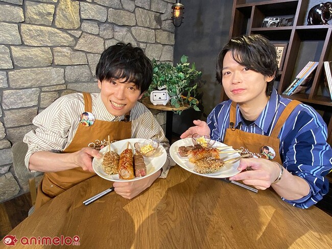 【山下大輝の肉ッキング#8・番組レポート】 山下大輝、声優・土岐隼一と春を感じる肉串を調理 手際の良さで過去イチ安定した放送回に！？