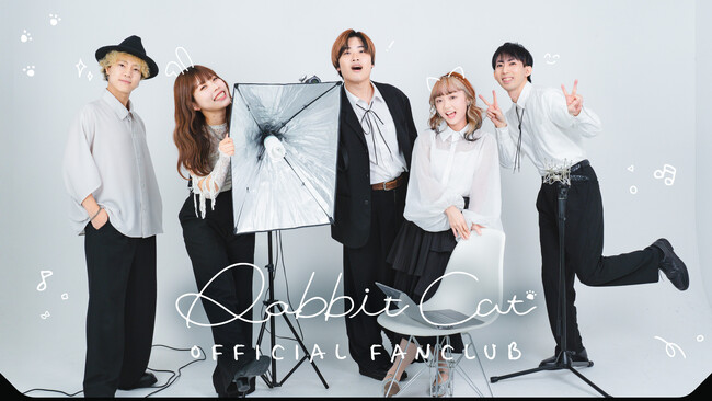 5人組の人気アカペラグループ「Rabbit Cat」 公式ファンクラブをニコニコチャンネルプラスで開設