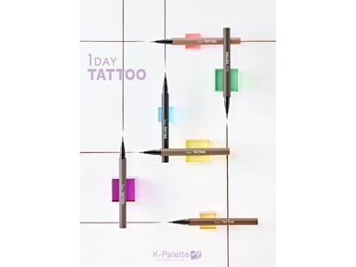 ＜2月4日＞累計3,800万本※突破のK-パレット アイライナーシリーズから、1DAY TATTOO リキッドアイライナーaがリニューアル登場！