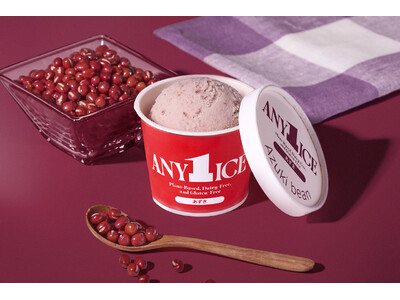ANY1 ICE CREAM（エニワンアイスクリーム）は、「魚べい」及び「元気寿司」で第三弾「あずき」フレーバーを8月25日より販売開始