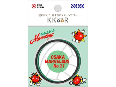 NOK、ヘアゴム「KKOOR」×大阪マーヴェラス コラボモデル10月10日（金）より発売！