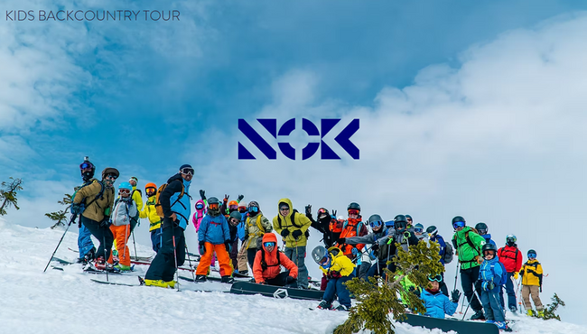NOK、親子向けバックカントリースキー・スノーボード教室「NOK Kids Backcountry Tour 2026」を継続サポート