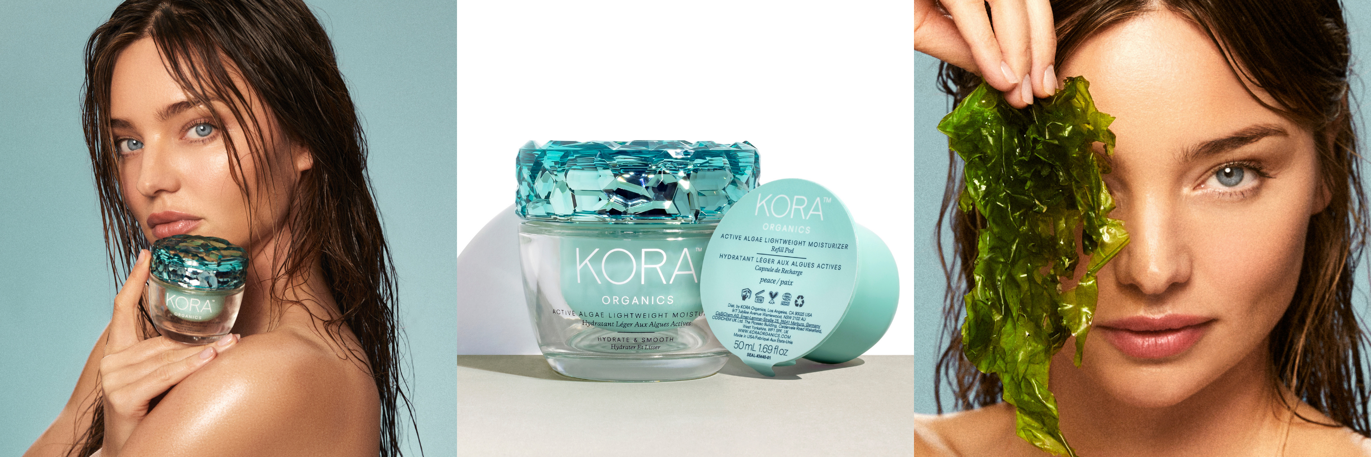 オーストラリア発、ミランダ・カーが自分のために作った オーガニック スキンケアブランド KORA Organicsから藻類成分を豊富に含んだ保湿クリームが登場！