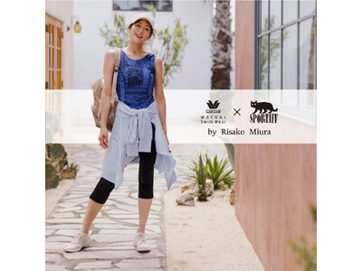 「WACOAL Swim Wear x SPORTIFF by Risako Miura」のトリプルコラボが実現！華やかさと快適さを兼ね備えた大人のスイム＆リゾートスタイルを提案