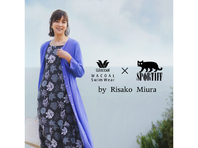 「WACOAL Swim Wear x SPORTIFF by Risako Miura」のトリプルコラ...