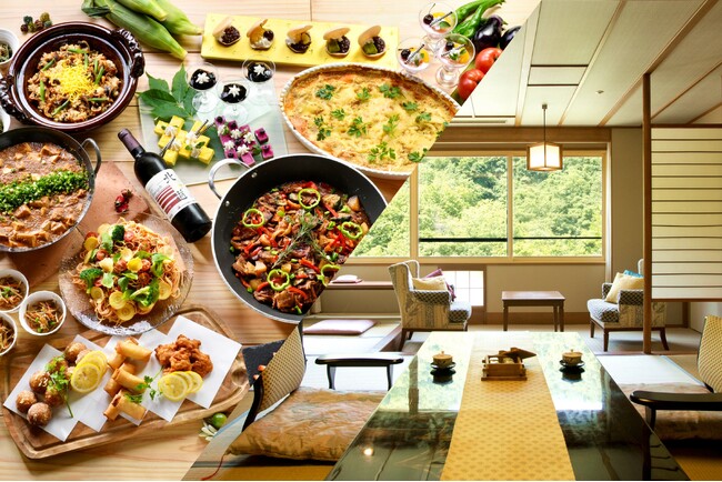 お部屋は花もみじ、夕食はビュッフェ。「鹿の湯＆花もみじ いいとこどりプラン」販売開始