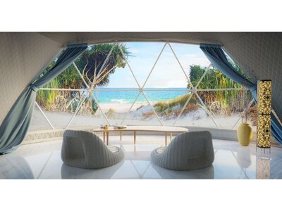 glampark初！自然豊かなやすらぎの町 沖縄県うるま市でプライベートビーチ×BBQを楽しむグランピング施設【glampark アクナ浜resort】がグランドオープン