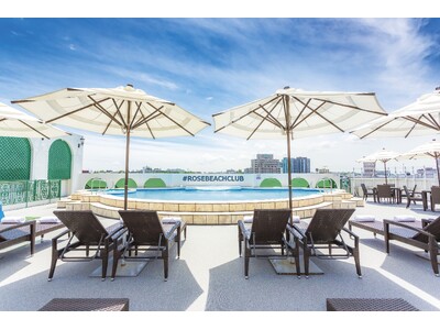 夏季限定 屋上プール『#ROSEBEACHCLUB』2026年5月16日（土）オープン