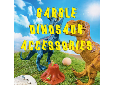 恐竜好きによる恐竜好きのための恐竜アクセサリーフェアをgargle(ガーグル)公式オンラインショップにて開催☆