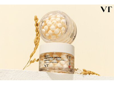 【VT COSMETICS】SNSで大バズリのカプセルクリームから、ドン・キホーテ系列店舗/アピタ/ピアゴ限定の白玉肌※1へ導く「お米カプセルクリーム」が新登場！