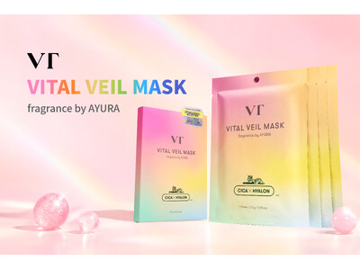 【VT COSMETICS】ゆらぎがちな肌にうるおいとハリツヤを。AYURAの香りを纏った「VT バイタルヴェールマスク」が数量限定で登場！
