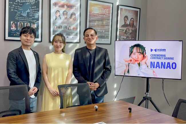 日本人シンガーNanao、フィリピンデビューへ──KDR Music Houseと契約帰結。YouTube登録者1,500万人超の音楽メディア『Wish 107.5』との連携で現地展開を推進！