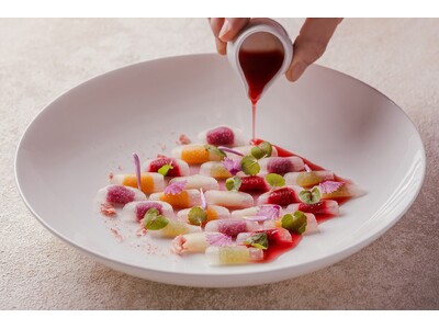 【株式会社ひらまつ】春の訪れを告げるお花見メニュー「Menu Sakura」今年も登場 ～東京ミッドタウ...