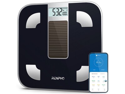 【RENPHO（レンフォ）】アプリ連動体組成計シリーズに新製品登場！人工光でも充電可能な『ソーラーパワー内蔵　体組成計』及び超軽量型で持ち運び用体重計としてピッタリな『体組成計 Mini』を同時発売！