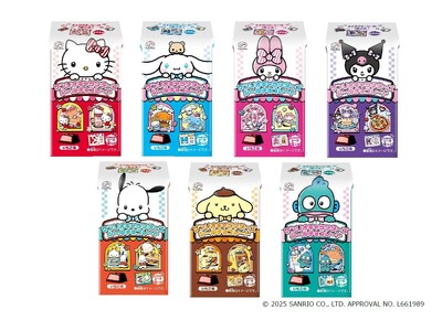 サンリオの人気キャラクターの可愛いチョコレートがリニューアル「サンリオキャラクターズシールチョコレート」