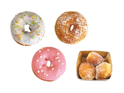 不二家「ミルキー」風味のドーナツ専門店に登場する新定番！ 「ペコちゃんmilkyドーナツ」新商品4品