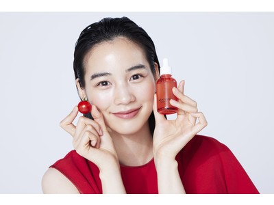 ～3月10日はミニトマトの日～　日本初※1の高機能トマトから生まれた新ブランド“Lycopure” （リコピュア）美容液のブランドモデルにのんさんが就任！