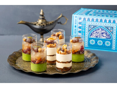 【新商品】“アラビアン・あんみつ＆エジプシャン・デーツ・チーズケーキ”　FAR EAST BAZAARの新スイーツで夏の贈り物