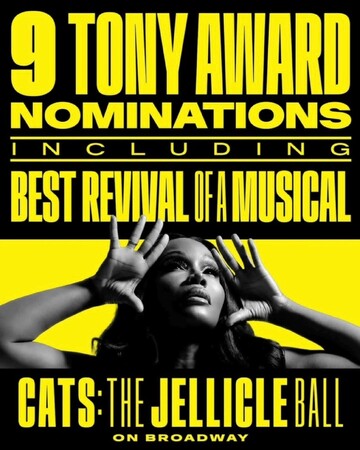 西野亮廣（キングコング）共同プロデュース作品『キャッツ ~THE JELLICLE BALL~』が、第79回トニー賞で9部門ノミネートの快挙！