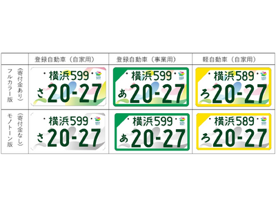 GREEN×EXPO 2027 特別仕様ナンバープレートのデザイン及び交付開始日等