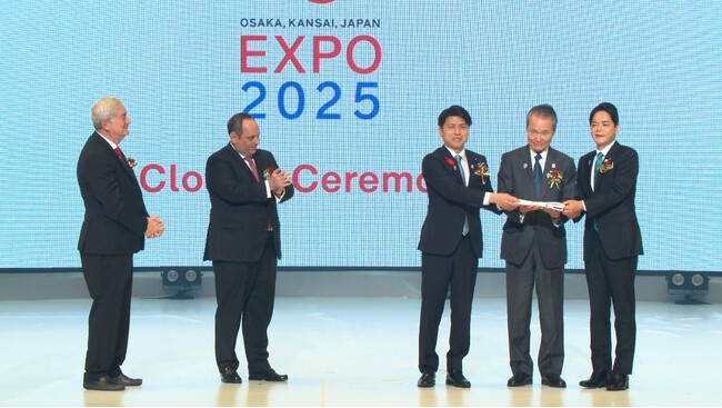 大阪・関西万博からGREEN×EXPO 2027へバトンタッチ！２０２７年国際園芸博覧会「次の万博は、横浜で」