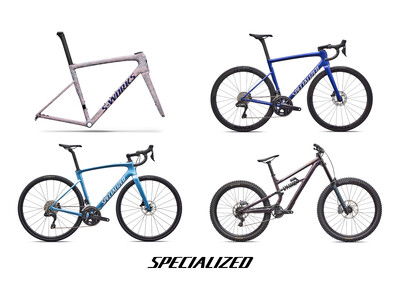 スペシャライズドのロードバイク、グラベルバイク、マウンテンバイクに新色が登場