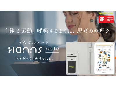 Makuakeスタート48時間で480万円の応援購入額！デジタルノート「Hannsnote」登場！