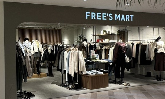 「楽天ポイントカード」、アパレルブランド「FREE'S MART」で利用可能に